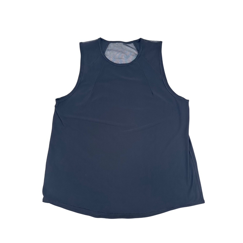 Lululemon Sculpt Tank Top Black Mesh Back Sleeveless Activewear Womens Size 14‎